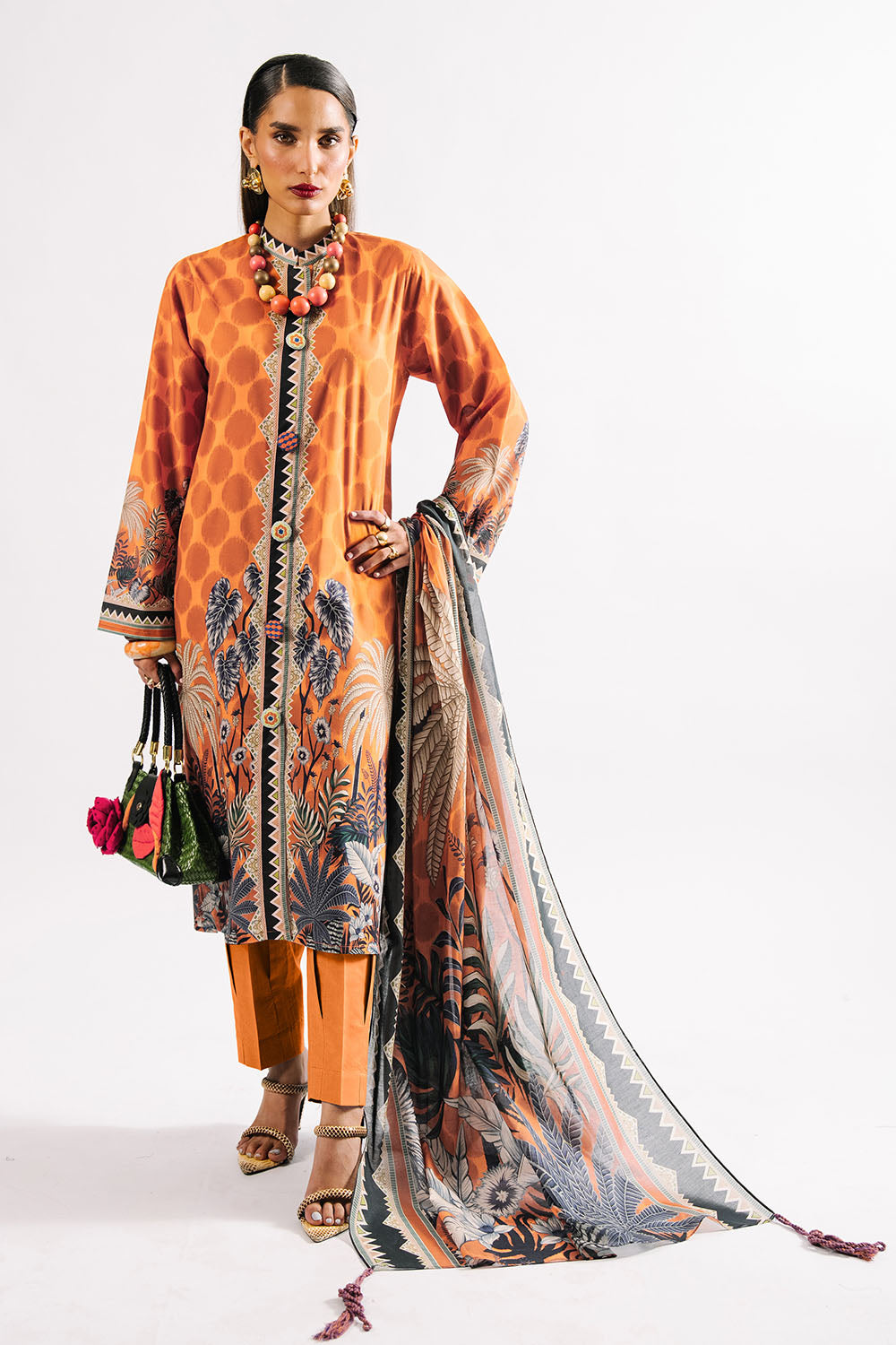 Gulahmed Luxury Prints 3pc Un-stitched Summer Collection’26 – CL-62156