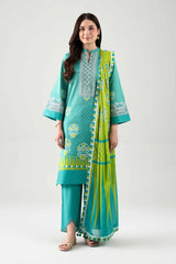 Nishat Unstitched Embroidered Lawn 3 Piece Suit – NL26-42601105 – Summer Collection