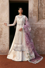 Kaashvi by Ayzel Unstitched Organza Embroidered Suits 3 Piece AAF25KW MEHARVI AZW-25-V2-01 – Wedding Collection