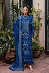 Celia by Zarposh Unstitched Embroidered Luxury Lawn 3 Piece Suit ZR26UCL NYSA – Festive Collection