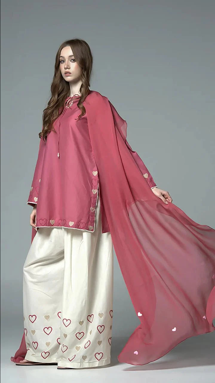 Ozen Emb Farshi Shalwar 3pc