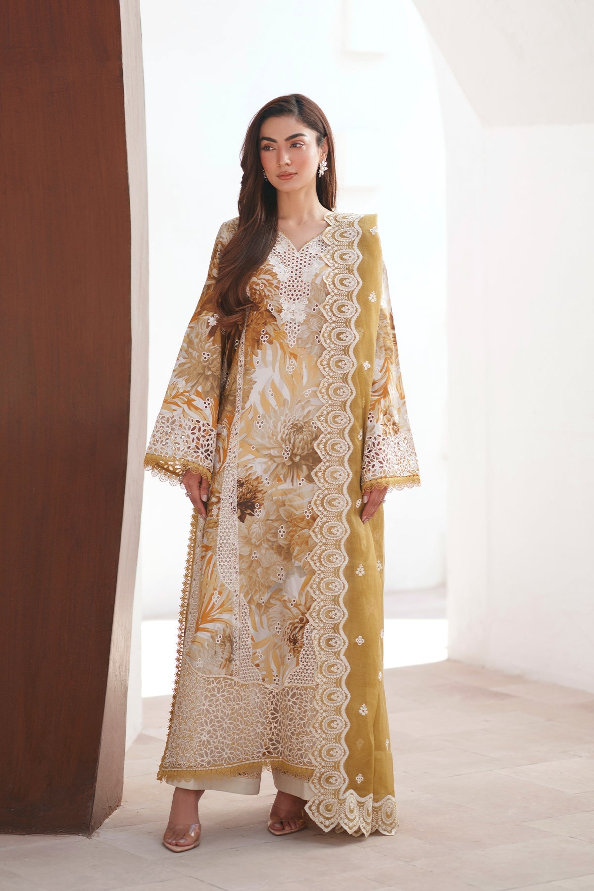 Sunspell by Afrozeh Unstitched Embroidered Lawn 3 Piece Suit AF26USL CALYRA ZWU-0116-3PO – Festive Collection