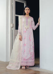 Daybreak by Afrozeh Unstitched Printkari Embroidered Lawn 3 Piece Suit AF26UDB D-1 SKYDUST – Summer Collection