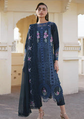 Shangrila by Parishay Unstitched Lawn Embroidered 3 Piece Suit SP26UE SLA-06 – Summer Collection