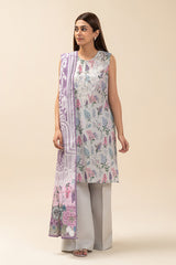 Beechtree Unstitched Embroidered Lawn 3 Piece Suit – LILAC AFFAIR – Summer Collection