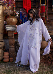 Meili by Zaha Unstitched Embroidered Lawn 3 Piece Suit ZK26UML ZL26-10B – Festive Collection