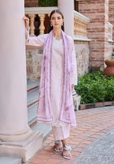 Baroque – Farasha Sorine Embroidered Lawn Unstitched 3Pc Suit BFL26- Blush Pink