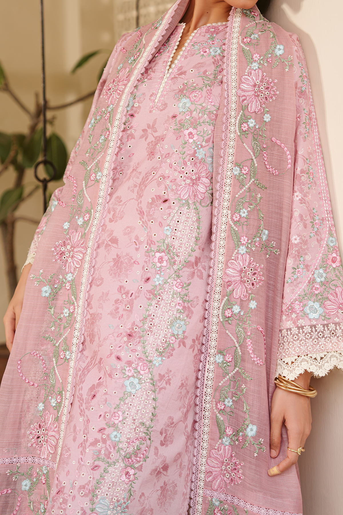 Serein By Ayzel Embroidered Lawn Suit Unstitched 3 Piece SAY26R SERAPHE – Summer Collection