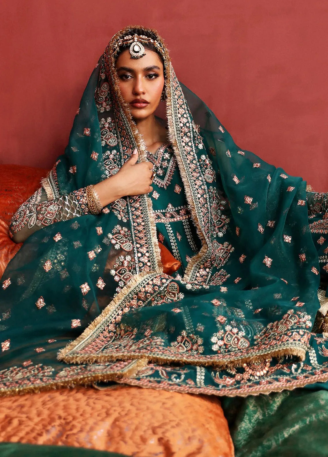 Shehnai By Afrozeh Embroidered Suit Unstitched 3 Piece AF24SW AFS-24-01 Shaista – Formal Collection-