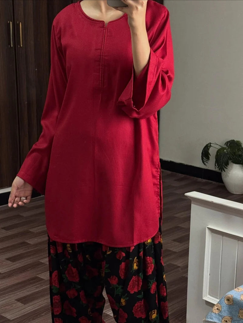 Zareen Digital Farshi Shalwar Set