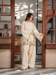 Heba Emb Farshi Shalwar Set