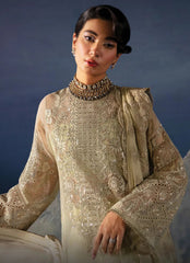 La Fuchsia By Afrozeh Embroidered Organza Suit Unstitched 3 Piece AF24L Zelena – Festive Collection