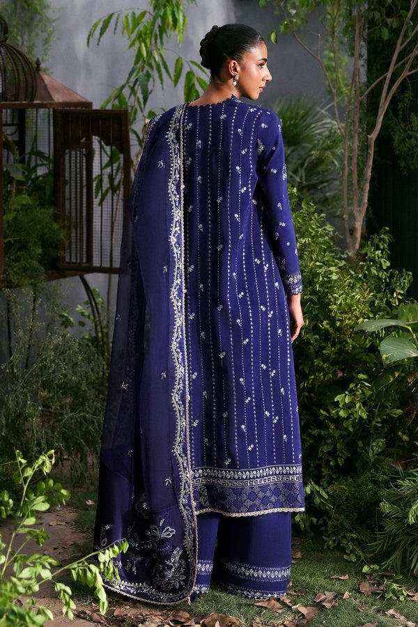 La Fuchsia By Afrozeh Embroidered Raw Silk Suits Unstitched 3 Piece AF25LF D-04 Maison – Formals Collection