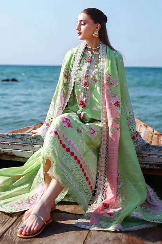 Saira Shakira Embroidered Lawn Suits Unstitched 3 Piece CR2LS – NOOR-2-B