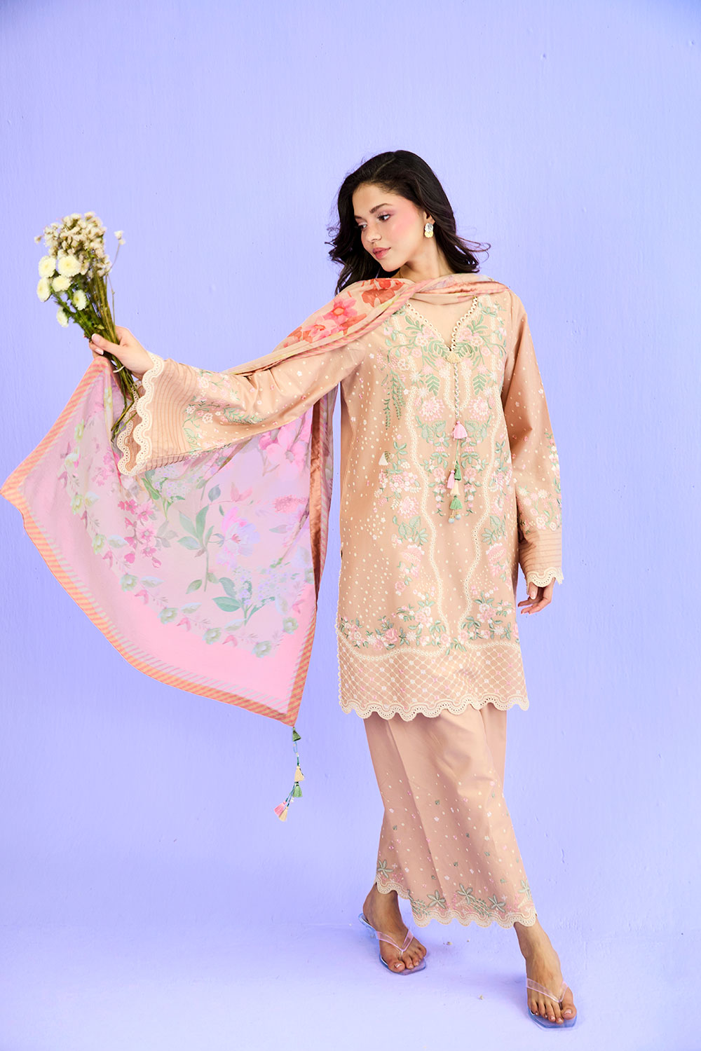 Sobia Nazir Vital Luxury Embroidered Lawn Suit Unstitched 3 Piece SN26UVL 5B – Summer Collection