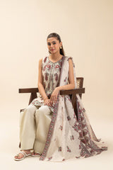 Beechtree Unstitched Embroidered Lawn 3 Piece Suit – TRIBAL TUNE – Summer Collection