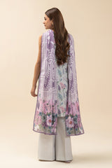 Beechtree Unstitched Embroidered Lawn 3 Piece Suit – LILAC AFFAIR – Summer Collection