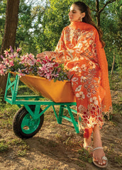 Carnation By Rang Rasiya Embroidered Lawn Suit Unstitched 3 Piece RR24CF D-06 Coco – Summer Collection
