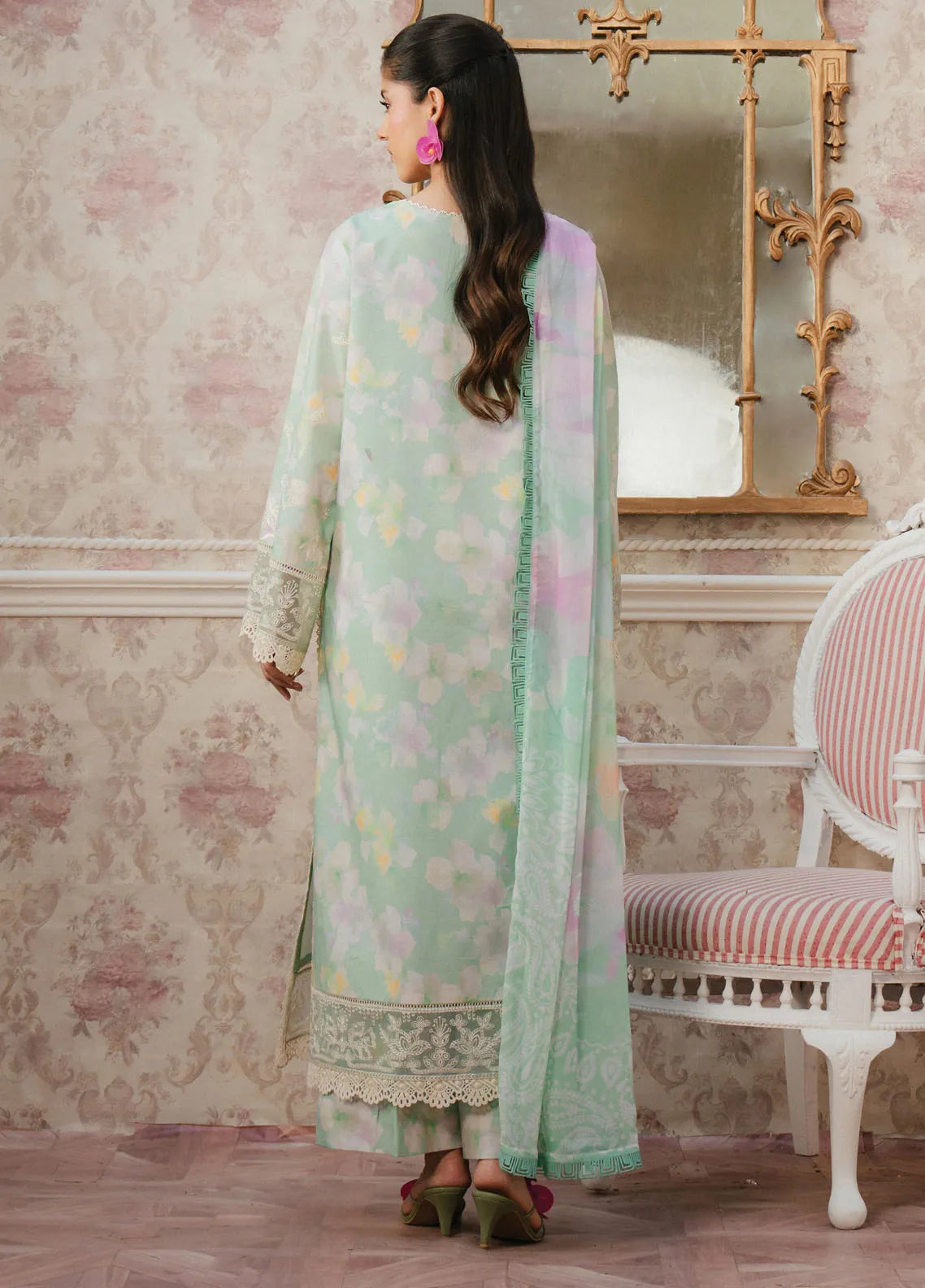 Armelia by Afrozeh Printed Lawn Suits Unstitched 3 Piece AAF25AM D-03 Liora – Summer Collection