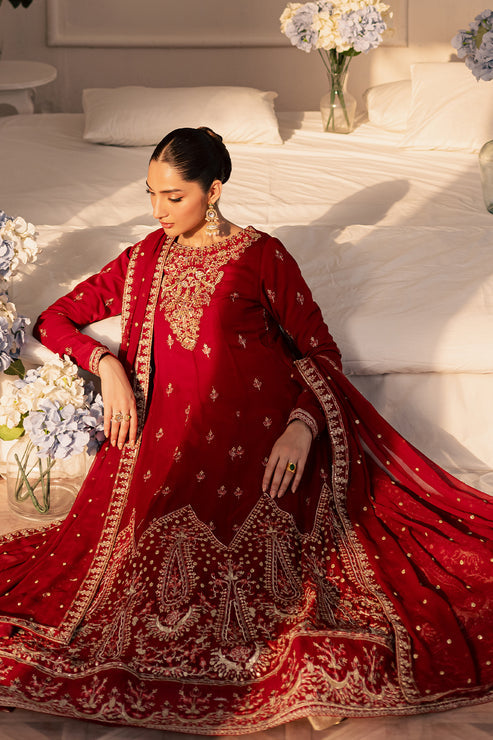 Suave by Emaan Adeel Embroidered Chiffon Suits Unstitched 3 Piece EA25LF Cirel – Formals Collection