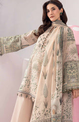 Mbasic by Maria B Unstitched Lawn Embroidered 3 Piece Suit - MBSCL-11A - Summer CollectionMbasic by Maria B Unstitched Lawn Embroidered 3 Piece Suit - MBSCL-11A - Summer Collection