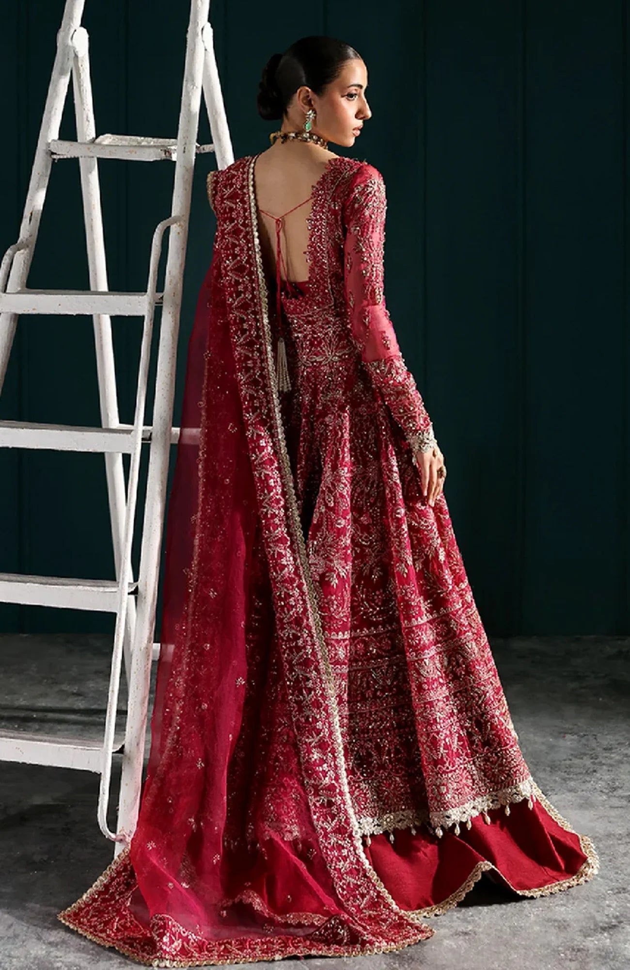 Seraphine by Zarposh Unstitched Chiffon Embroidered 3 Piece Suit- ZRPSHN-04-MIRAGE- Formal Collection