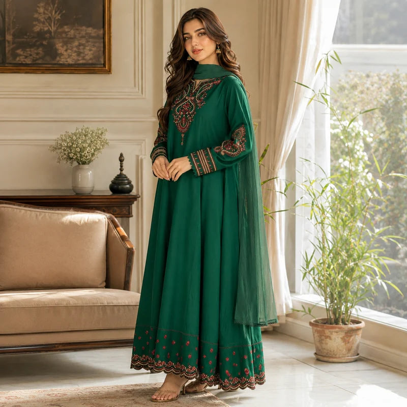 Gulmaan Emb Maxi 3pc