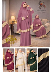 Women’s Two-Piece Prayer Dress – Cool Lycra Fabric – Full Modest Coverage – Fits Most Sizes – Turkish Quality – Perfect Gift Option