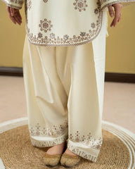 Saaz Emb Farshi Shalwar Set