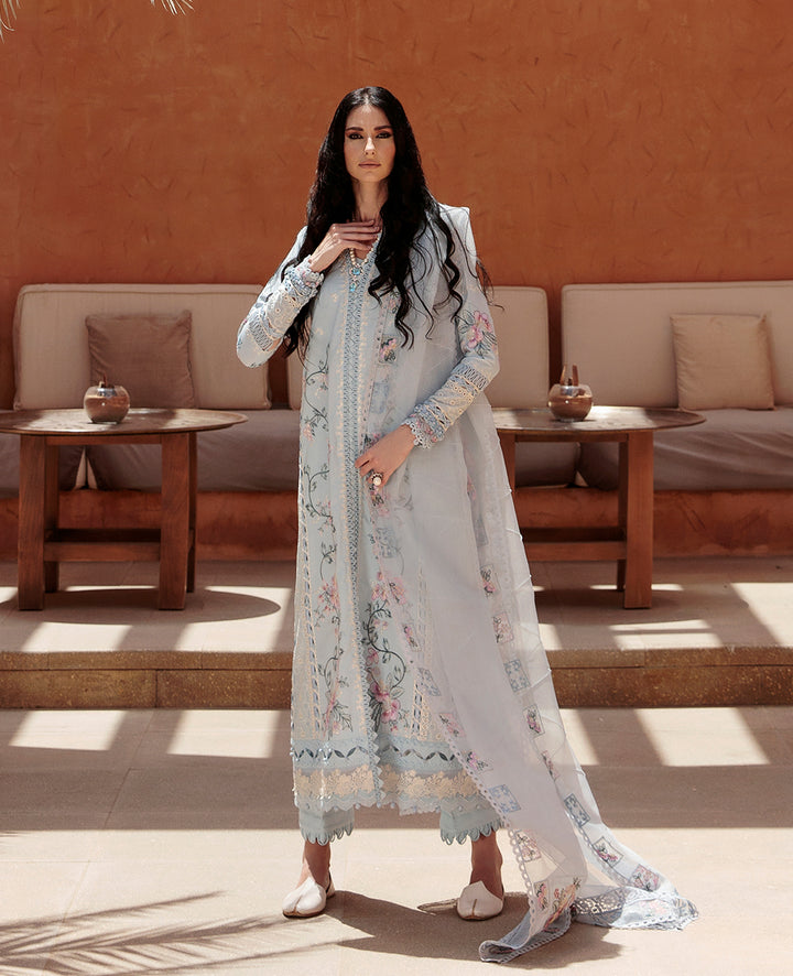Rezene By Republic WomensWear Embroidered Lawn Suits Unstitched 3 Piece RW23R D-5B - Summer Collection