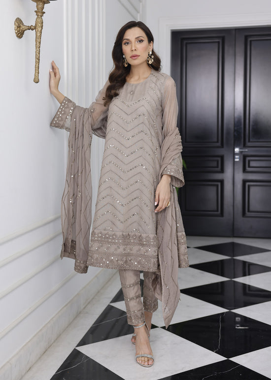 Merakish By Shahzeb Textiles Embroidered Khaddi Suits Unstitched 3 Piece ST22MK MR-C-V1-D9 – Lava Gray