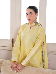 Leomen Embroidered 3pc Set