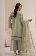 Zurr Khoobsorat'25 by AB Textile Embroidered Chiffon Suit Ready To wear 3 Piece - Formal Collection