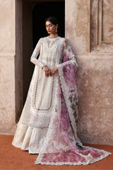 Kaashvi by Ayzel Unstitched Organza Embroidered Suits 3 Piece AAF25KW MEHARVI AZW-25-V2-01 – Wedding Collection