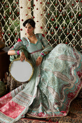 Shehnai By Afrozeh Embroidered Raw Silk Suits Unstitched 3 Piece AF25SA D-05 Zanzar – Wedding Collection
