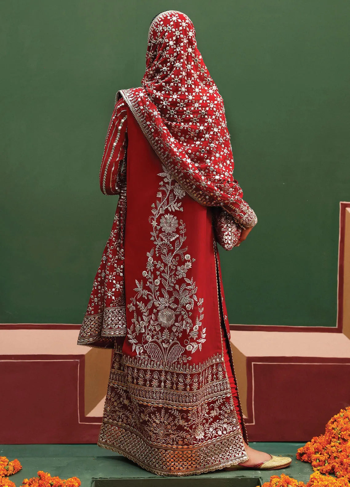 Shehnai By Afrozeh Embroidered Suit Unstitched 3 Piece AF24SW AFS-24-02 Nishat – Formal Collection