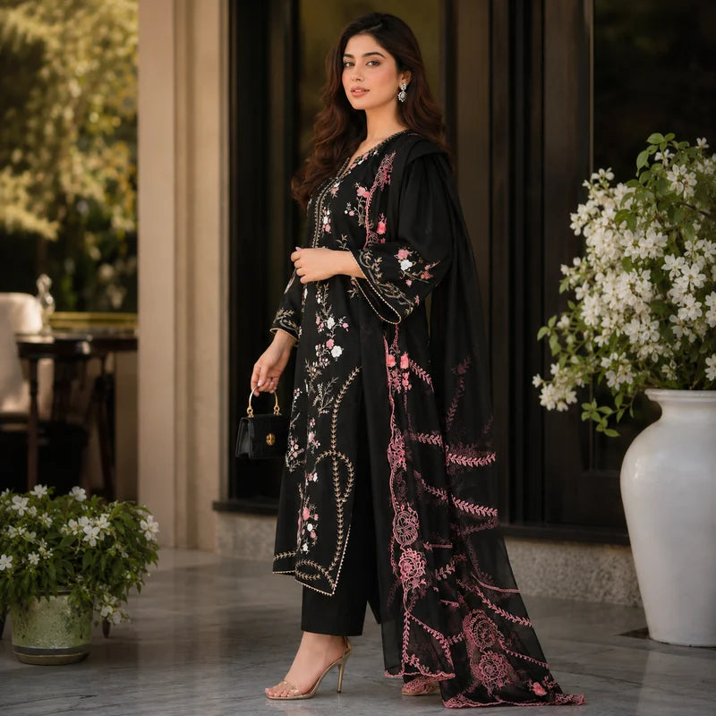 Laam Embroidered 3pc Set