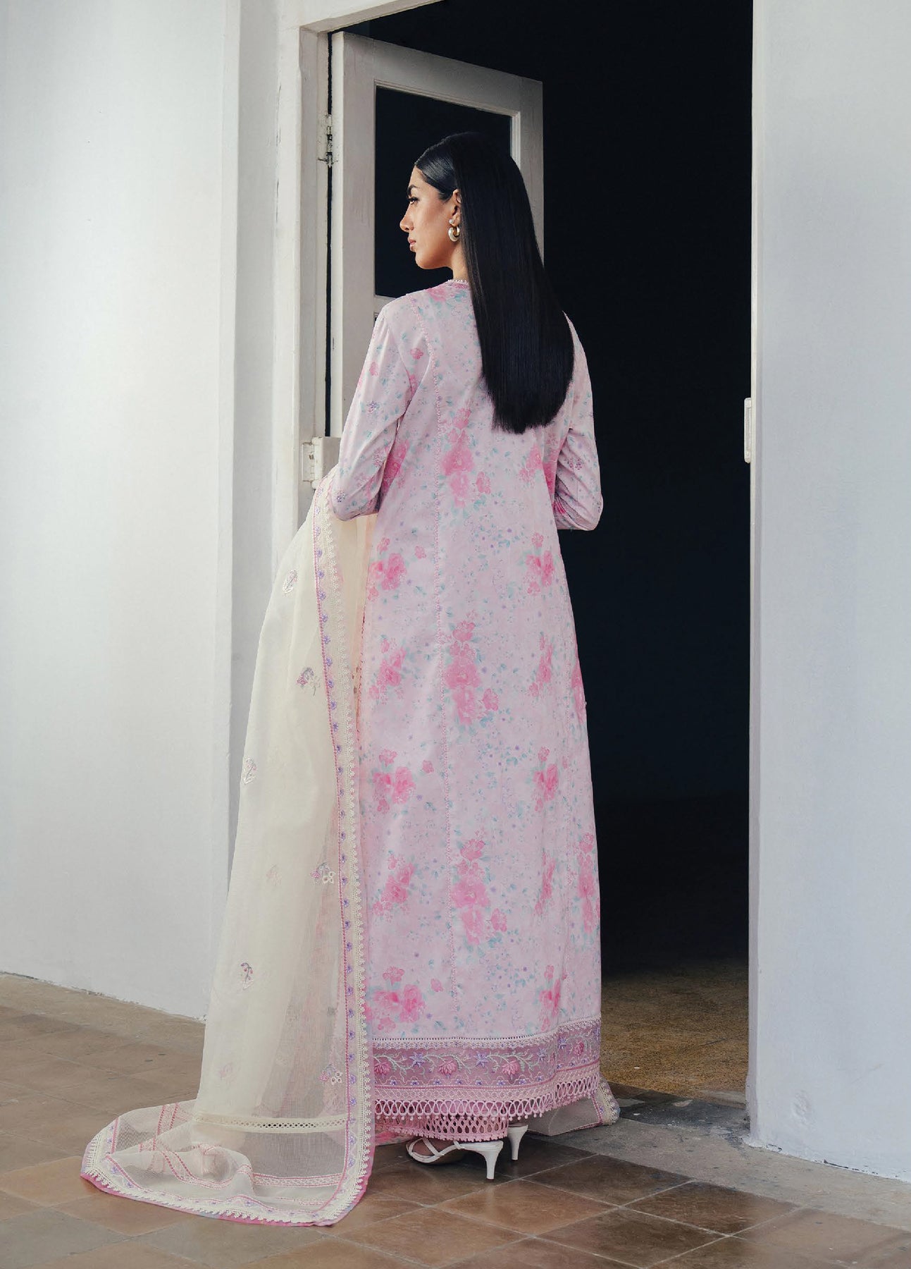 Daybreak by Afrozeh Unstitched Printkari Embroidered Lawn 3 Piece Suit AF26UDB D-1 SKYDUST – Summer Collection