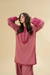 Ruby Pink Farshi Shalwar Set