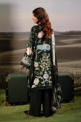 M Basic by Maria B Embroidered Arabic Lawn Suits Unstitched 3 Piece MB25PF MB-04 A – Summer Collection