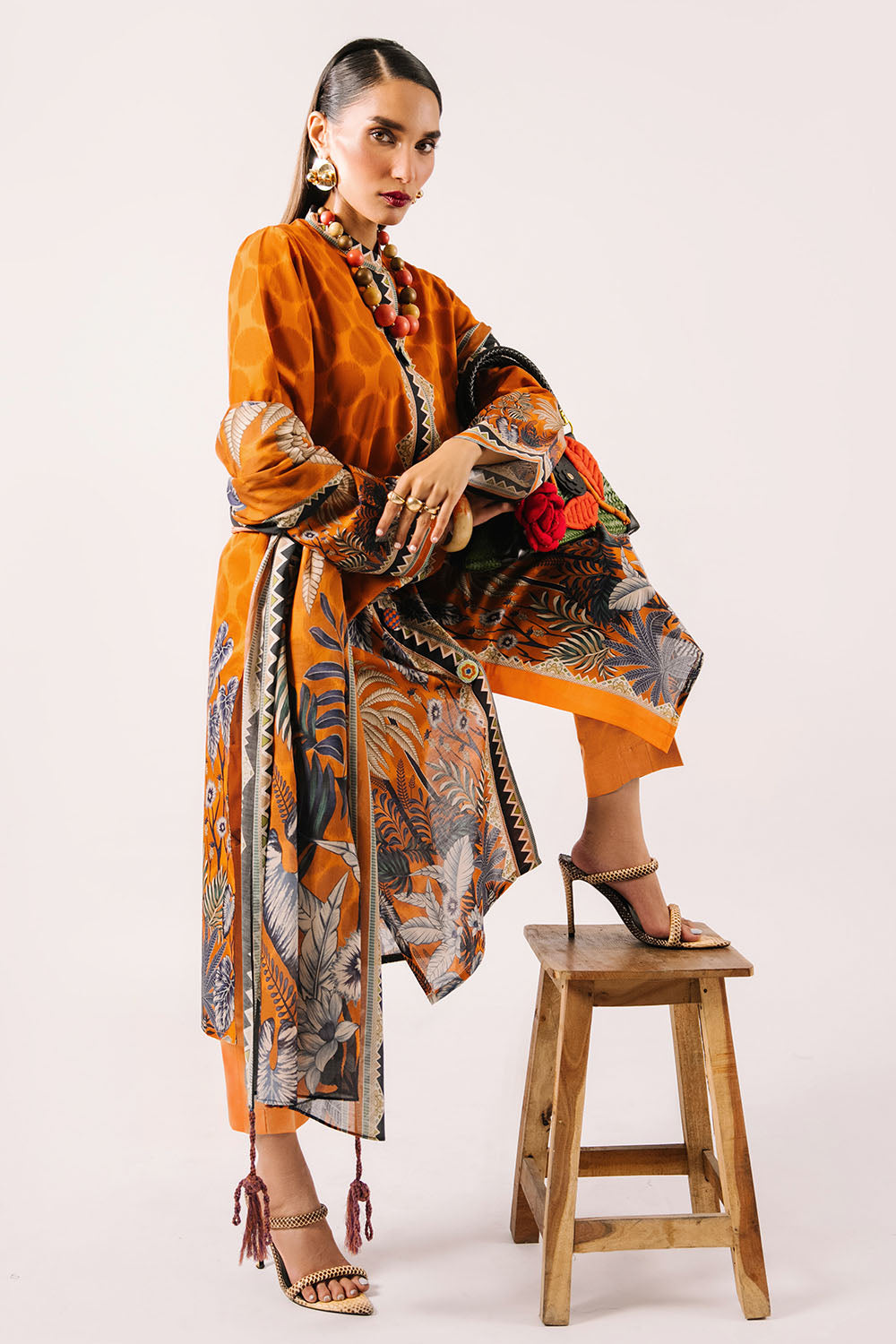 Gulahmed Luxury Prints 3pc Un-stitched Summer Collection’26 – CL-62156