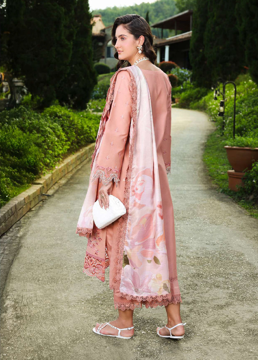 Florence by Rang Rasiya Unstitched Embroidered Lawn 3 Piece Suit RR26UFL Aalen – Summer Collection