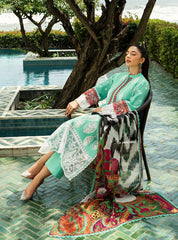Zainab Chottani Chikankari Lawn Suits Unstitched 3 Piece ZC25CL D-12B Rayne – Summer Collection
