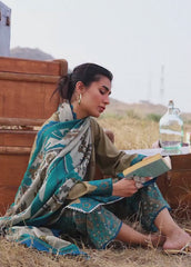 Zainab Chottani Unstitched Embroidered Luxury Lawn 3 Piece Suit ZC26ULZ D-11 SAPHIRA – Summer Collection