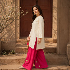 Maya Emb Farshi Shalwar Set