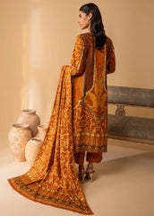 Izabel by Aabyaan Embroidered Linen Suit Unstitched 3 Piece AZ-04 Leilani – Winter Collection