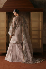 Kaashvi by Ayzel Unstitched Organza Embroidered Suits 3 Piece AAF25KW NEYSA AZW-25-V2-02 – Wedding Collection