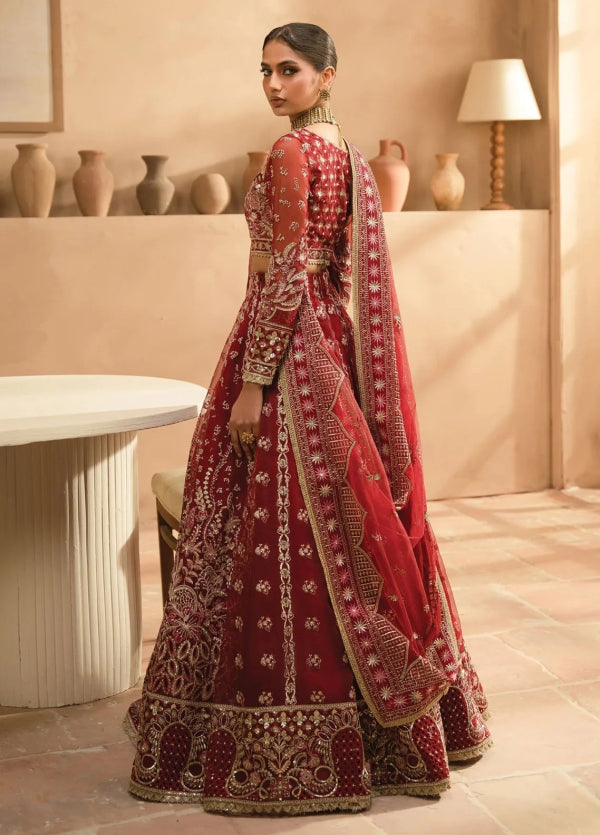 Panache by Ayzel Embroidered Organza Suit Unstitched 3 Piece AAF24PF D-04 Feya – Formals Collection