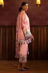 Sana Safinaz Embroidered Linen Suits Unstitched 3 Piece M243-021A-3DB – Luxury Winter Collection