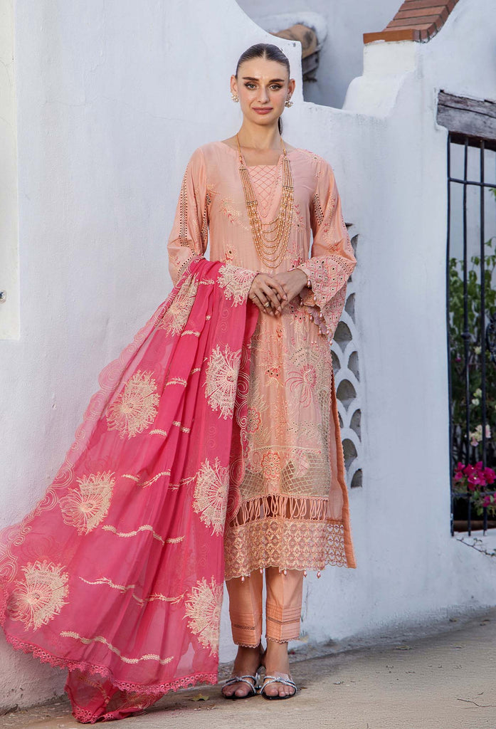 Adan Libas Luxury Lawn Embroidered Series by Hijab Sheikh -ALHS-08